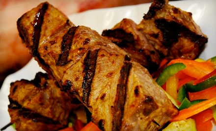 57% Off Mediterranean Fare and Drinks at Nu Sanctuary Lounge
