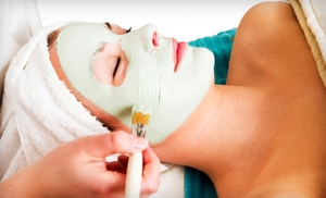 55% Off Facial and Upper-Body Massage