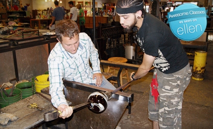 59% Off Glass-Blowing Class at Uptown Glassworks