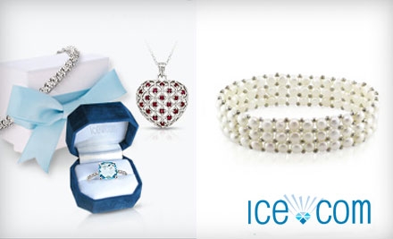 $20 for $50, or $50 for $100 worth of select jewelry from Ice.com ICE.com3