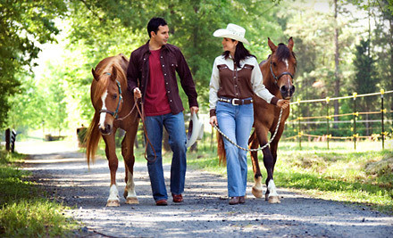 Up to 53% Off Horseback Outing for Two